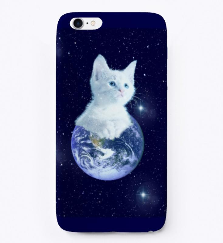 Space Baby Cat on Earth